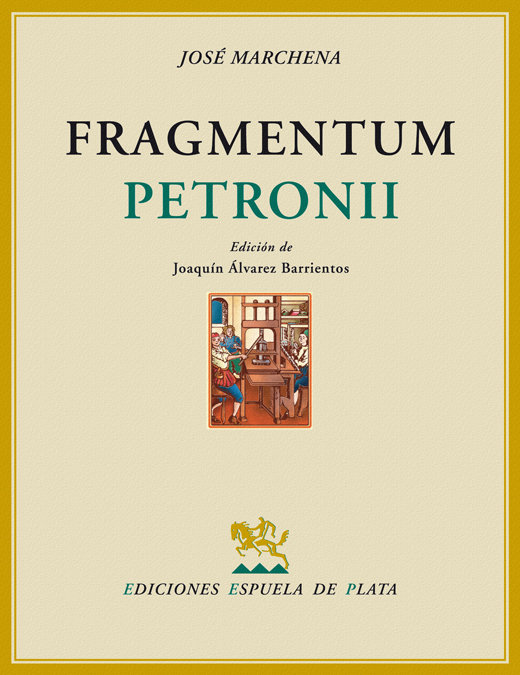 Kniha Fragmentum Petroni José Marchena