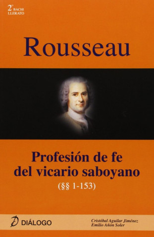 Książka Rousseau : profesión de fe del vicario saboyano (1-153) 