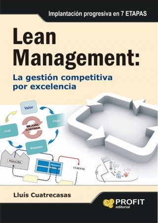 Kniha Lean management, la gestión competitiva por excelencia : implantación progresiva en siete etapas Lluís Cuatrecasas Arbós