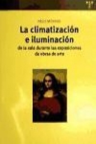 Könyv La climatización e iluminación de la sala durante las exposiciones en obras de arte Neus Moyano Miranda