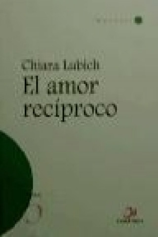Buch El amor recíproco Chiara Lubich