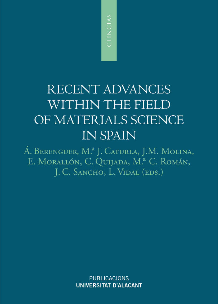 Książka Recent advances within the field of materials science in Spain 