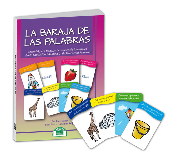 Könyv La Baraja de las Palabras. Material para trabajar la Conciencia Fonológica 