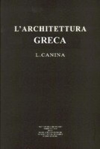 Książka L'archittettura greca, descritta e dimostrata coi monumenti. (Fács. de la edición de 1834) 