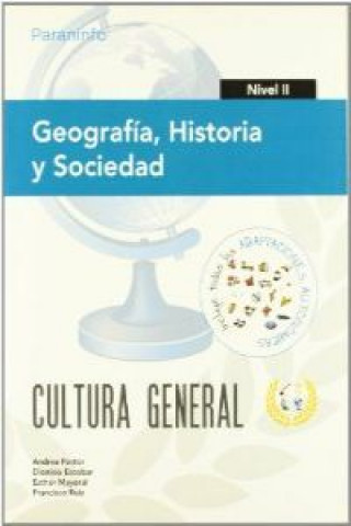 Carte Geografía,historiaysociedad II : cultura general Dionisio . . . [et al. ] Escobar Pastor