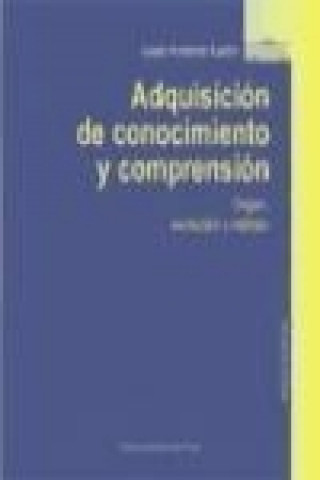 Kniha Adquisición de conocimiento y comprensión : origen, evolución y método José Antonio León Gascón