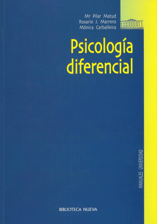 Carte Psicología diferencial María Pilar . . . [et al. ] Matud Aznar