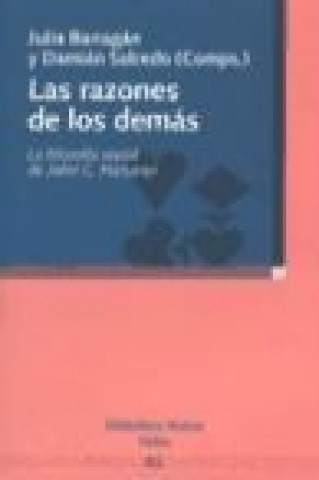 Kniha Las razones de los demás : filosofía social de John C. Harsanyi Damián Salcedo Megales