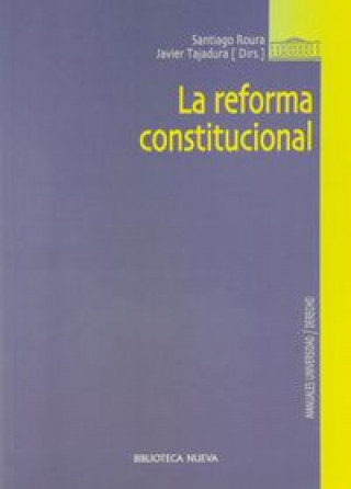 Libro La reforma constitucional Javier Tajadura Tejada