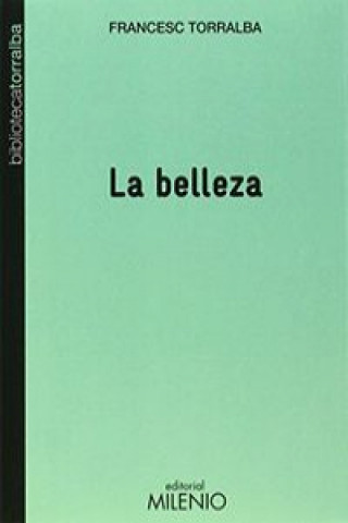 Book La belleza FRANCESC TORRALBA