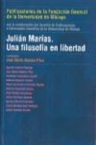 Libro Julián Marías : una filosofía en el destierro 