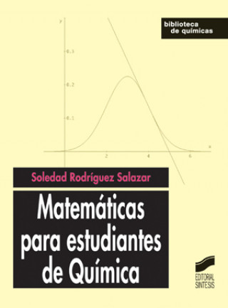 Kniha Matemáticas para estudiantes de química Soledad Rodríguez Salazar