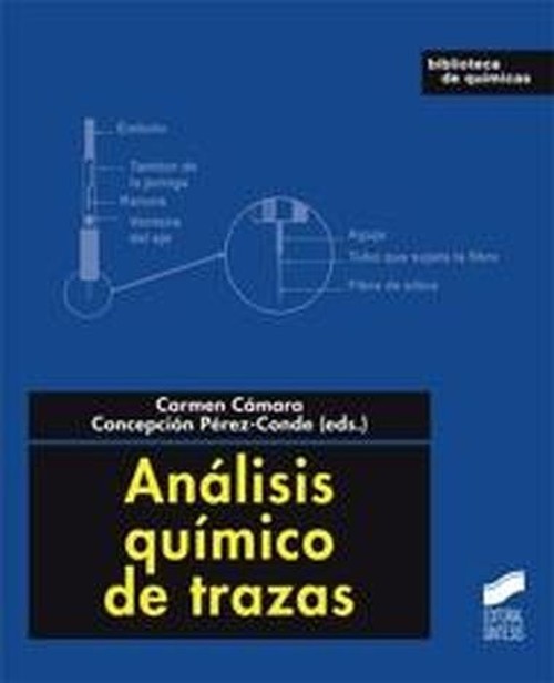 Kniha Análisis químico de trazas Carmen Cámara Rica