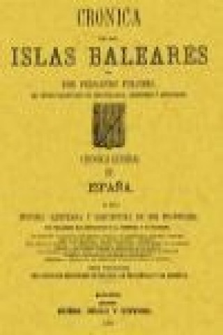 Kniha Crónica de las Islas Baleares Fernando Fulgosio
