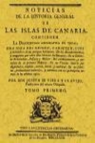 Książka Noticias de la historia general de las Islas Canarias 