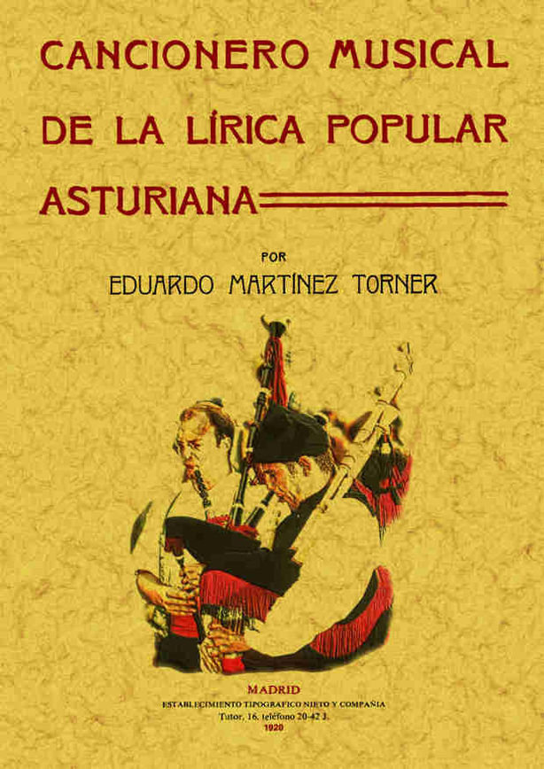 Carte Cancionero musical asturiano Eduardo Martínez Torner