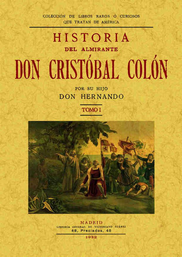 Książka Historia del almirante D. Cristobal Colón Fernando Colón