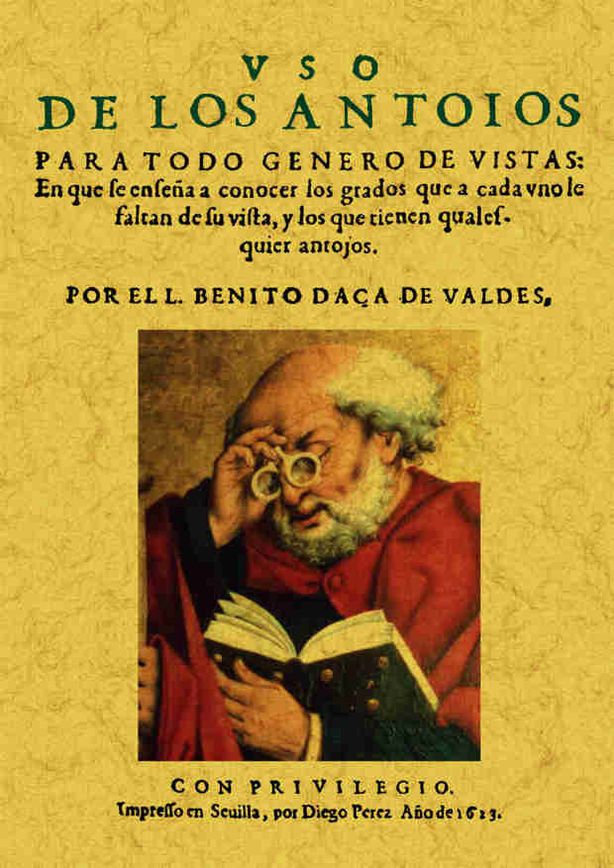 Carte Vso de los antoios para todo genero de vistas Benito Daça de Valdés