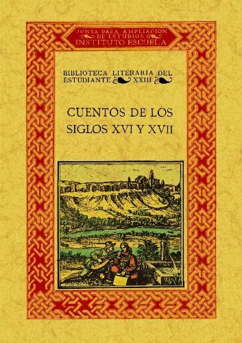 Carte Cuentos de los siglos XVI y XVII Miguel Herrero García