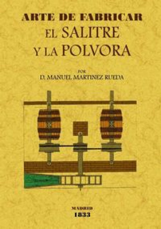 Könyv Arte de fabricar el salitre y la pólvora Manuel Martínez Rueda