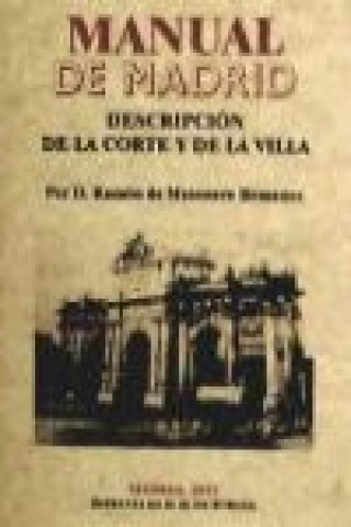 Carte Manual de Madrid Ramón de Mesonero Romanos