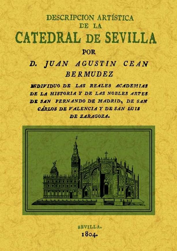 Kniha Descripción artística de la catedral de Sevilla 