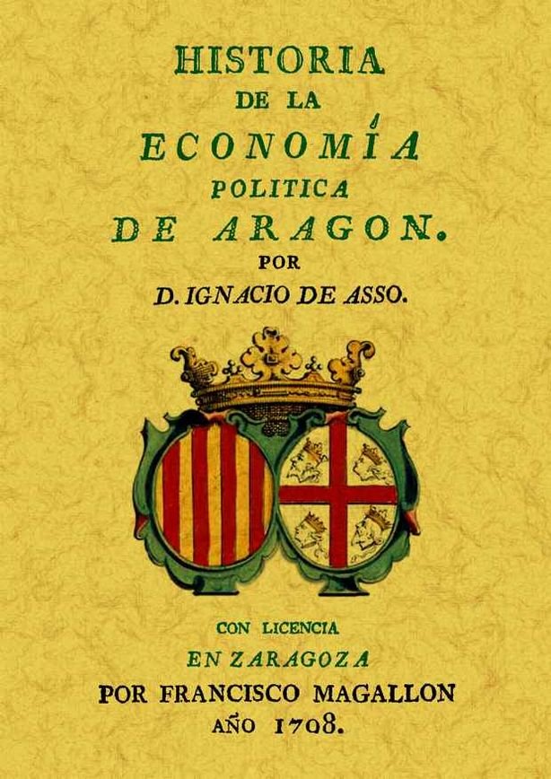 Kniha Historia de la economía política de Aragón 