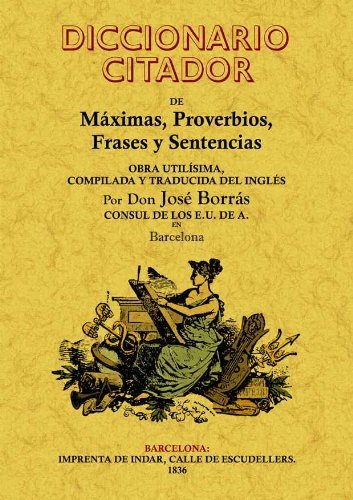 Книга Diccionario citador de máximas, proverbios, frases y sentencias 