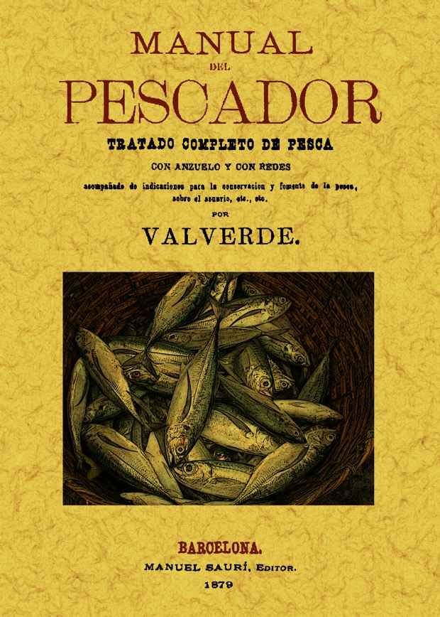 Książka Manual del pescador Valverde