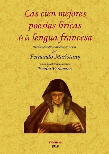 Kniha Las cien mejores poesías líricas de la lengua francesa. Fernando Maristany