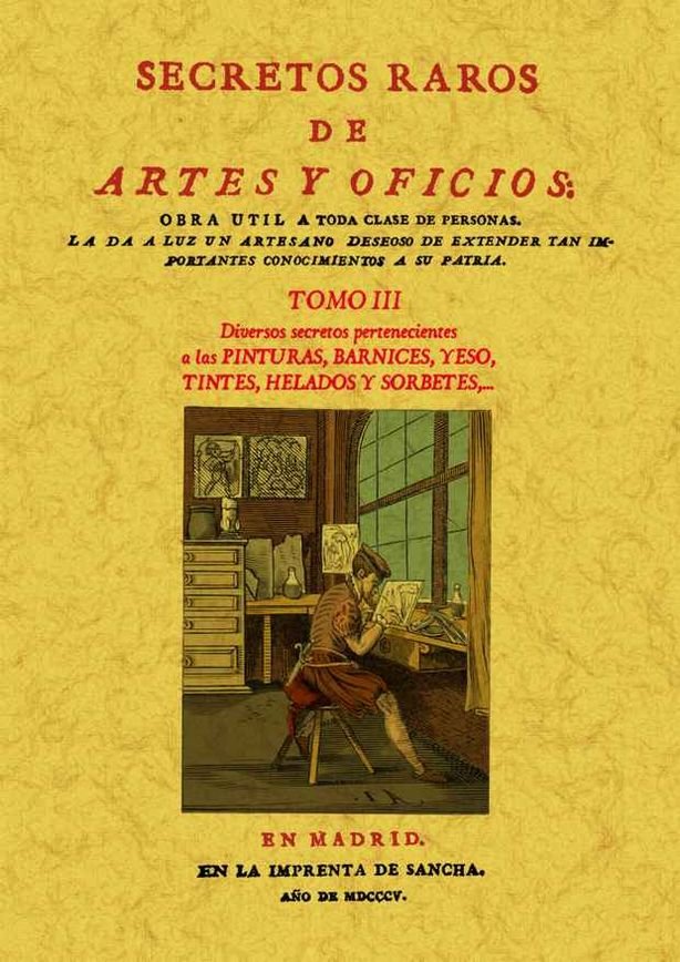 Kniha Secretos raros de artes y oficios (Tomo 3) 