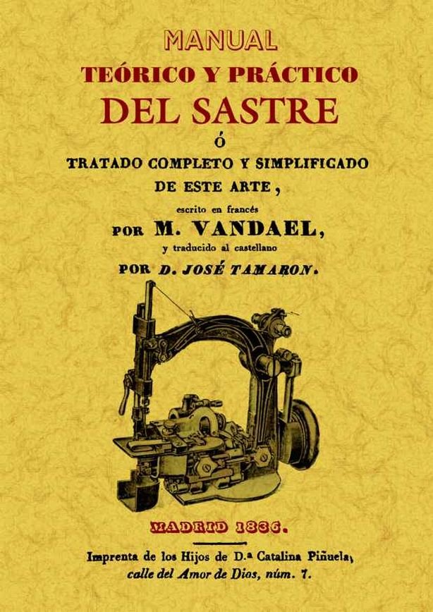 Книга Manual teórico y práctico del sastre M. Vandael