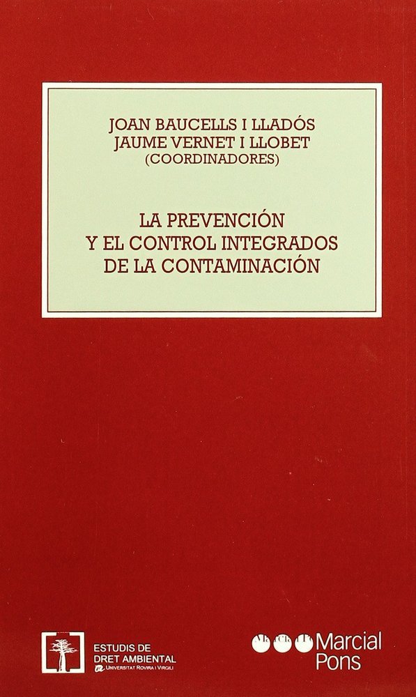 Buch La prevención y el control integrados de la contaminación Joan Baucells i Lladós