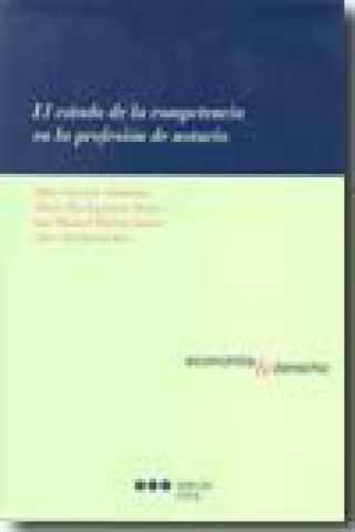 Kniha El estado de la competencia en la profesión de notario 