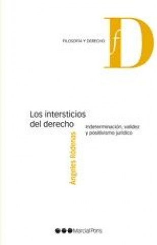 Knjiga Los intersticios del derecho : indeterminación, validez y positivismo jurídico Ángeles Ródenas Calatayud