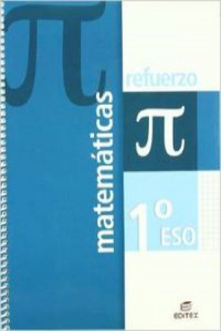Könyv Matemáticas, 1 ESO. Refuerzo Marta García Heras