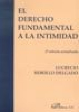Książka El derecho fundamental a la intimidad Lucrecio Rebollo Delgado