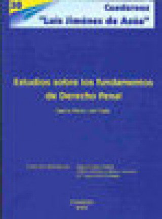 Книга Estudios sobre los fundamentos de derecho penal Carlos José Pérez del Valle