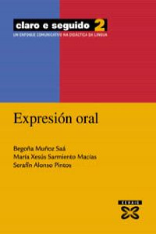 Carte Claro e seguido 2. Expresión oral : un enfoque comunicativo na didáctica da lingua MUÑOZ SAA