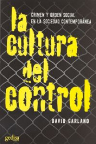 Kniha La cultura del control David Garland