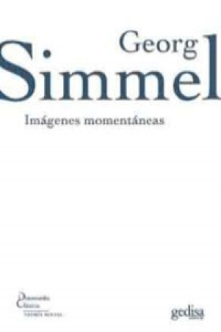 Kniha Imágenes momentáneas Georg Simmel