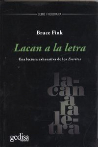 Buch LACAN A LA LETRA 