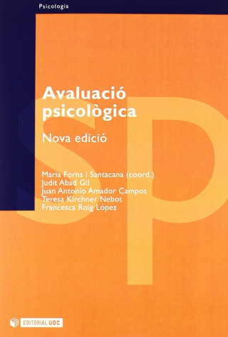 Book Avaluació psicológica 