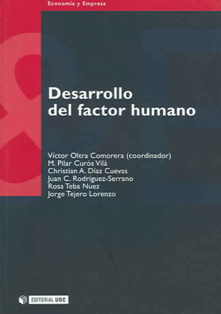 Kniha Desarrollo del factor humano Víctor . . . [et al. ] Oltra Comorera