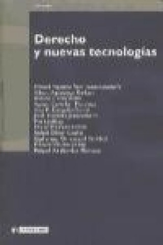 Könyv Derecho y nuevas tecnologías Miquel Peguera Poch