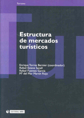 Книга Estructura de mercados turísticos 