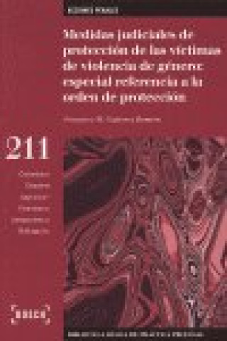 Carte Medidas judiciales de protección de las víctimas de violencia de género : especial referencia a la orden de protección Francisco Manuel Gutiérrez Romero