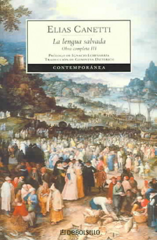 Kniha La lengua salvada Elias Canetti