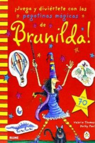 Carte Juega y diviértete con las pegatinas mágicas de Brunilda VALERIE THOMAS