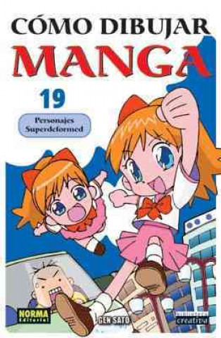 Könyv Cómo dibujar manga 19, Personajes superdeformed Gen Sato